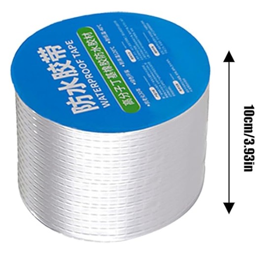 Miniatura 4 de CINTA DE ALUMINIO DE BUTILO 10CM X 5M